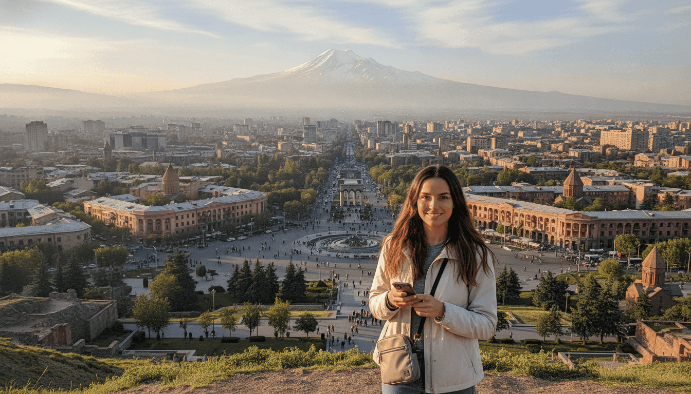 Armenia with an eSIM: Discover Yerevan and Beyond