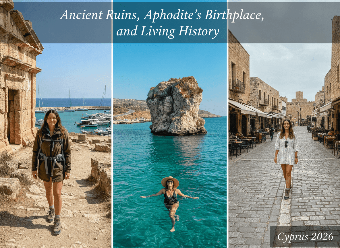 Ancient Ruins, Aphrodite's Birthplace, and Living History
