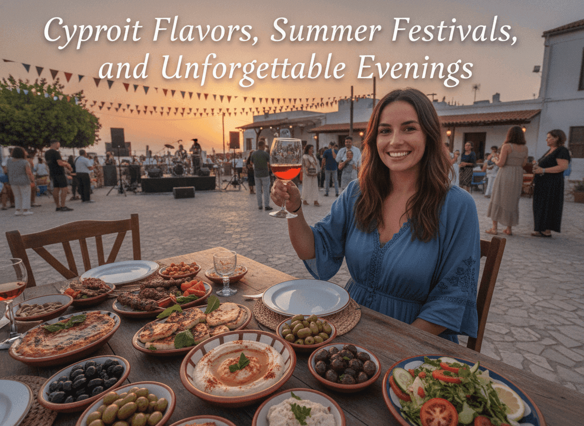 Cypriot Flavors, Summer Festivals, and Unforgettable Evenings