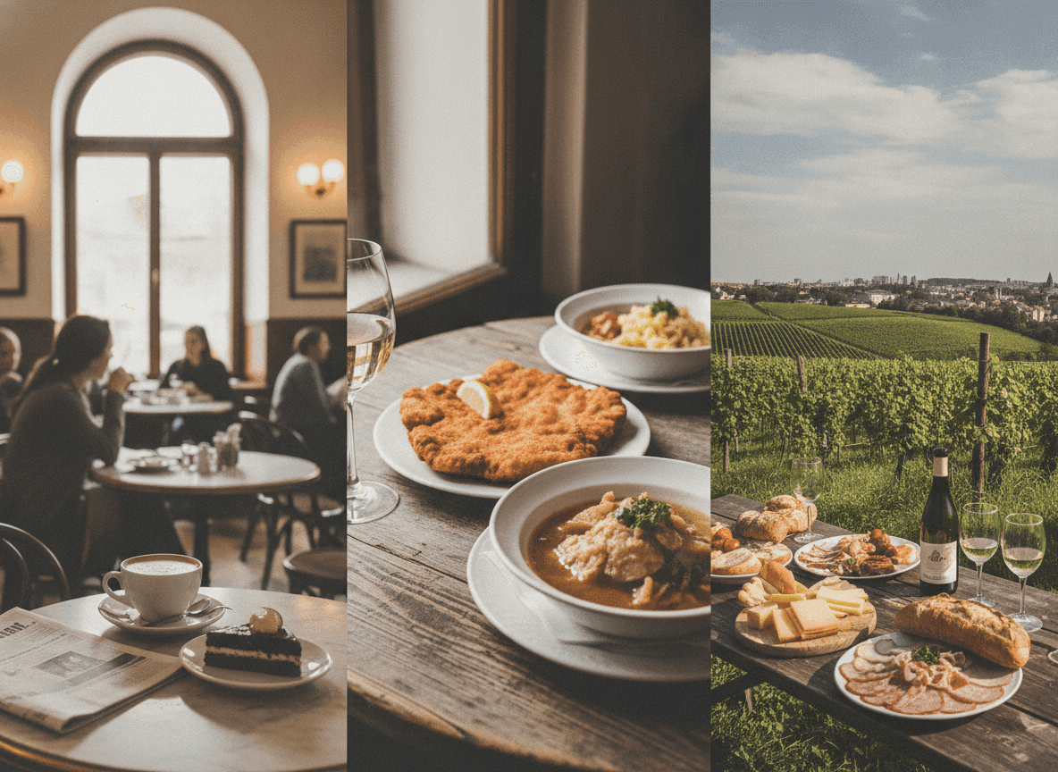 Coffee Houses, Schnitzel and the Art of the Heuriger