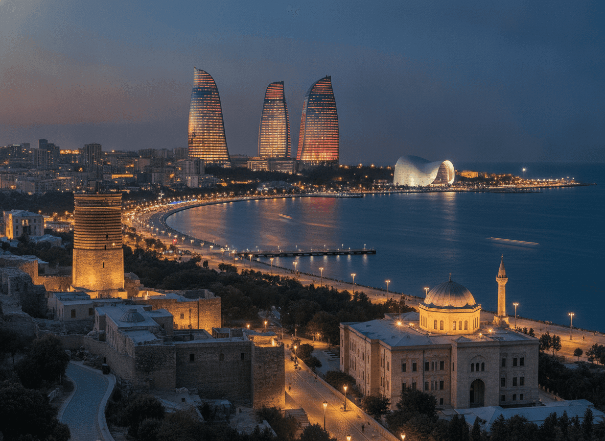 Baku: Where Ancient Walls Meet Glass Towers