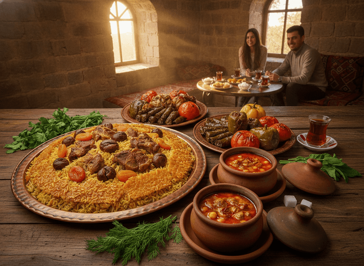 Azerbaijani Cuisine: Saffron, Lamb and the Art of Plov