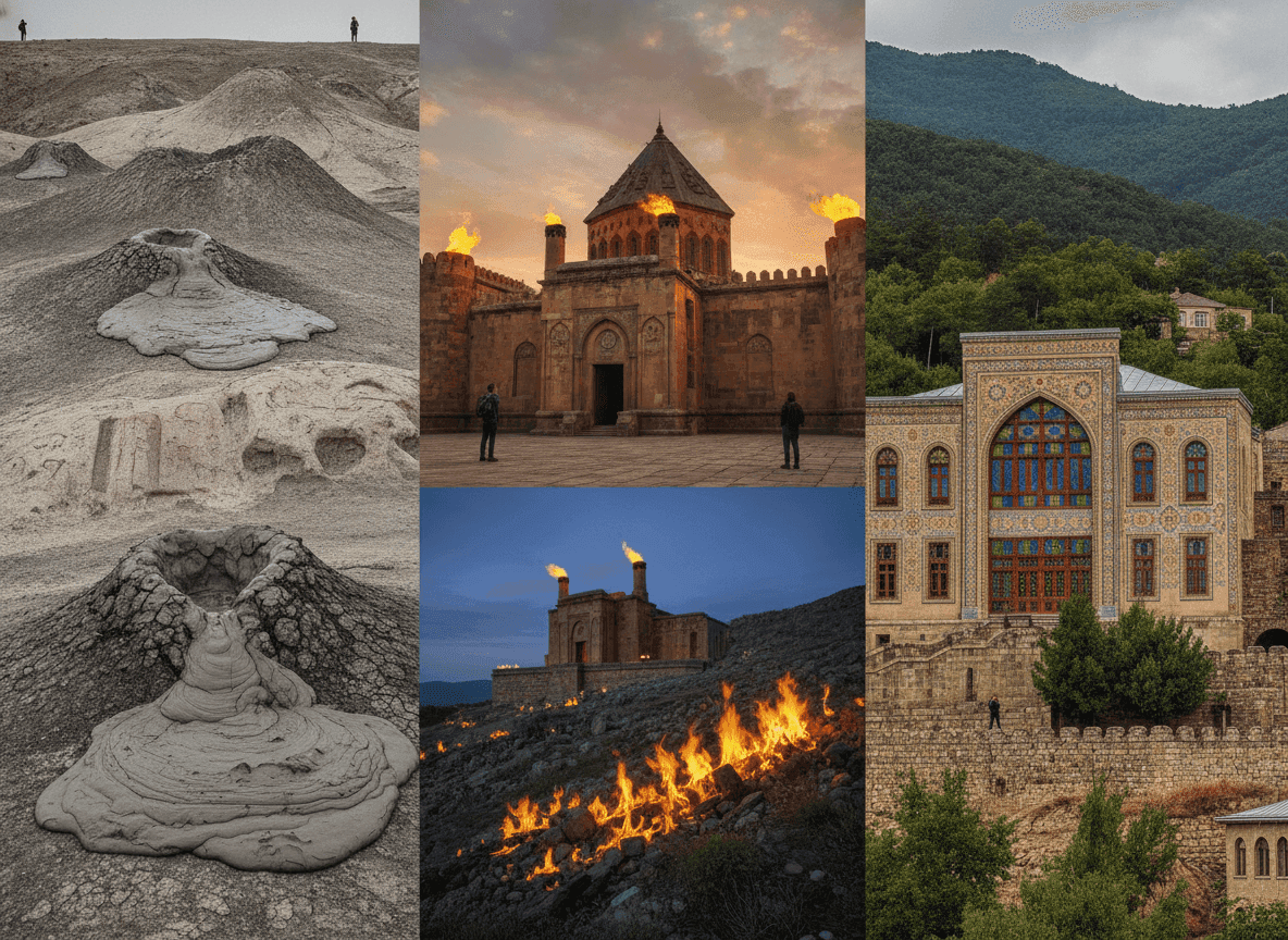 Beyond Baku: Fire Temples, Mud Volcanoes and Mountain Palaces