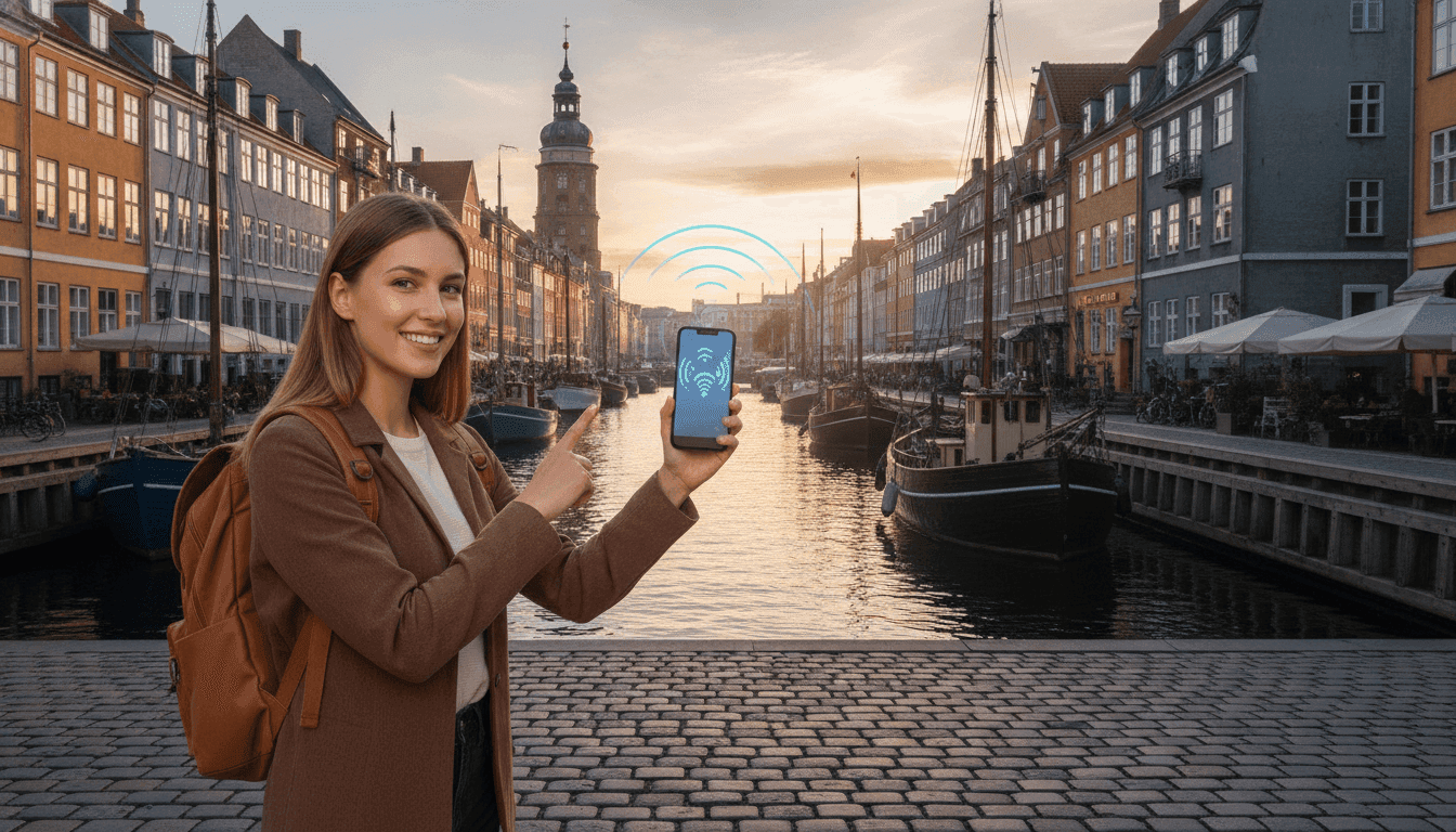 eSIM in Copenhagen: Staying Connected in Denmark