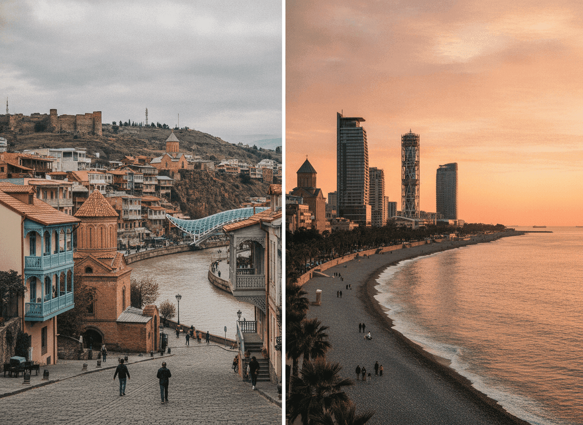 Tbilisi: Old Town Streets and Sulfur Bath Alleys