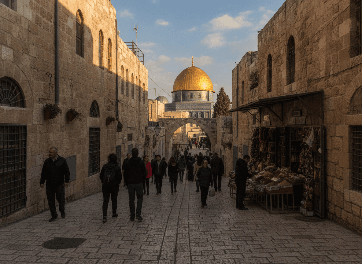 Jerusalem: Coverage Across the Old City and New Jerusalem