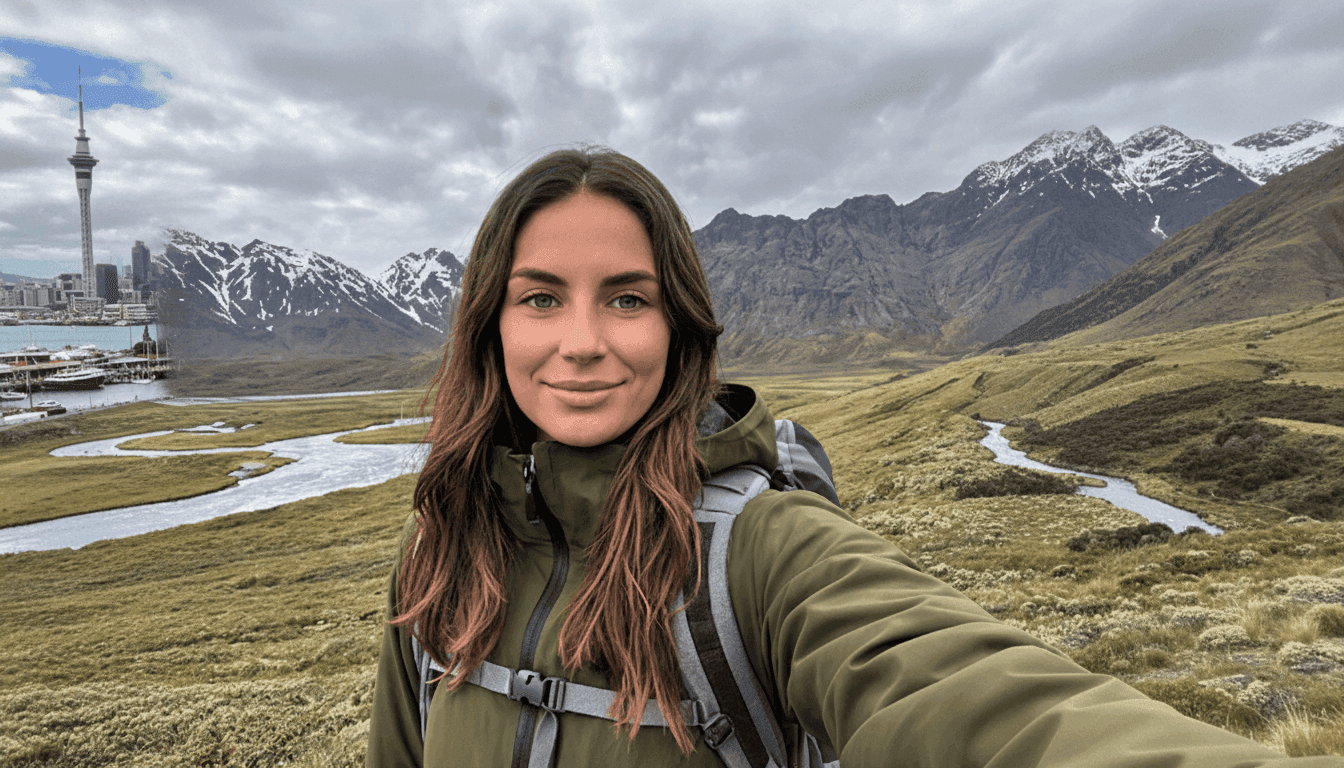 Staying connected with an eSIM in New Zealand: Auckland and Queenstown.