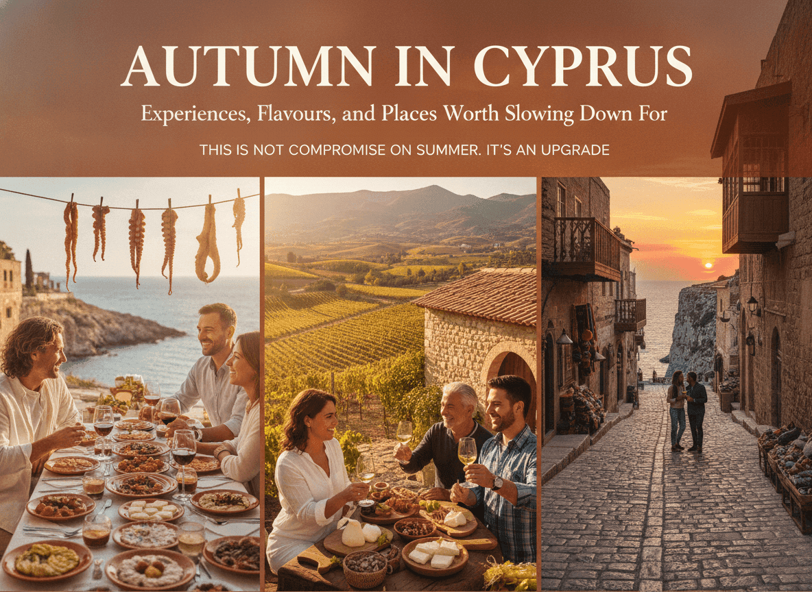 Autumn in Cyprus: Experiences, Flavours, and Places Worth Slowing Down For