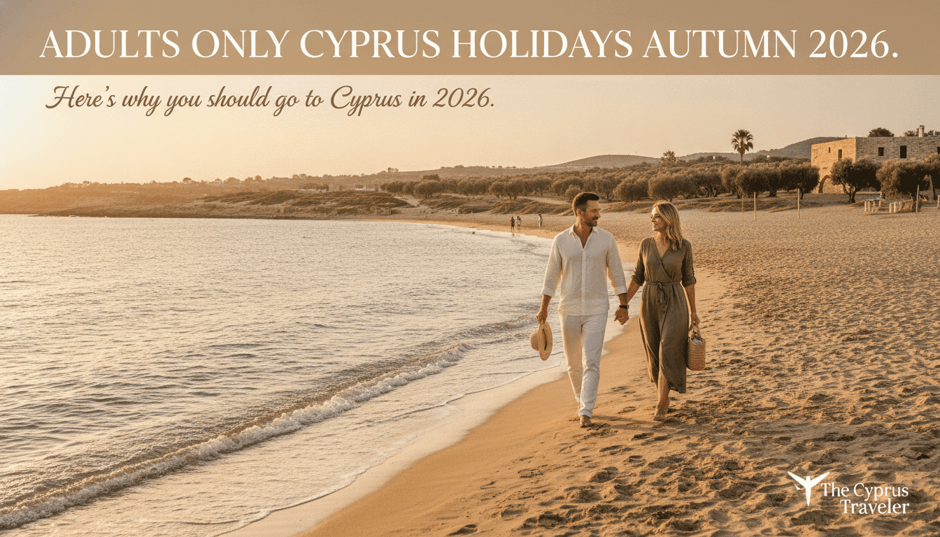 Adults Only Cyprus Holidays Autumn 2026.