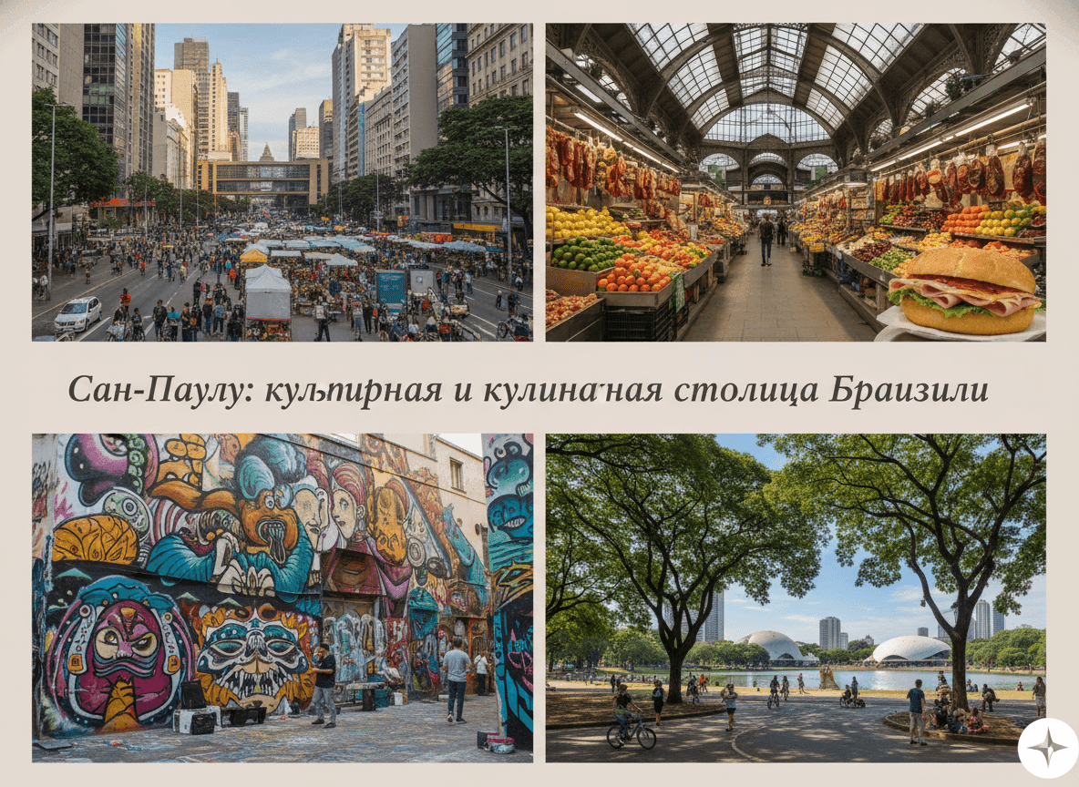 Сан-Паулу: культурная и кулинарная столица Бразилии