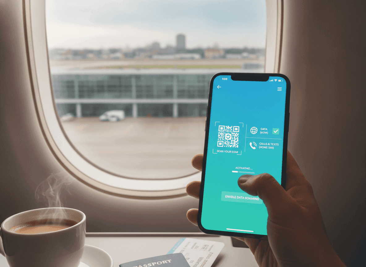 Setting Up Your eSIM Before You Land