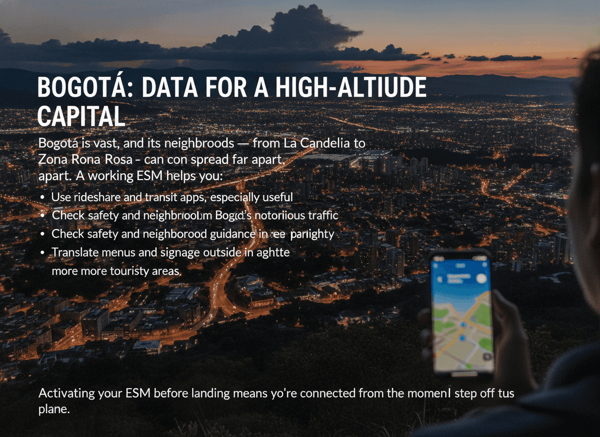Bogotá: Data for a High-Altitude Capital