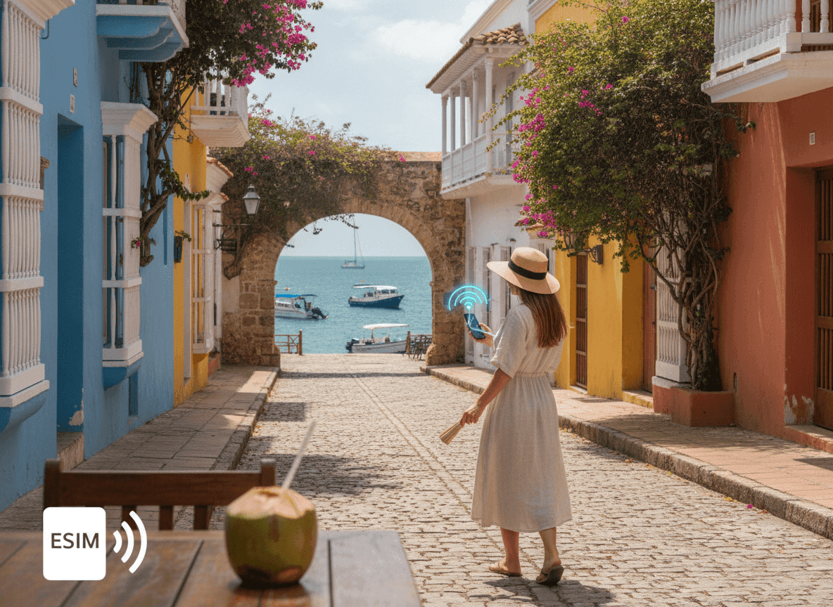 Cartagena: Staying Online in the Walled City