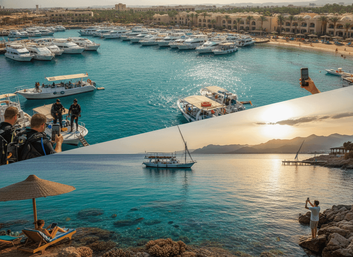Hurghada and Sharm El Sheikh: Red Sea Resort Towns