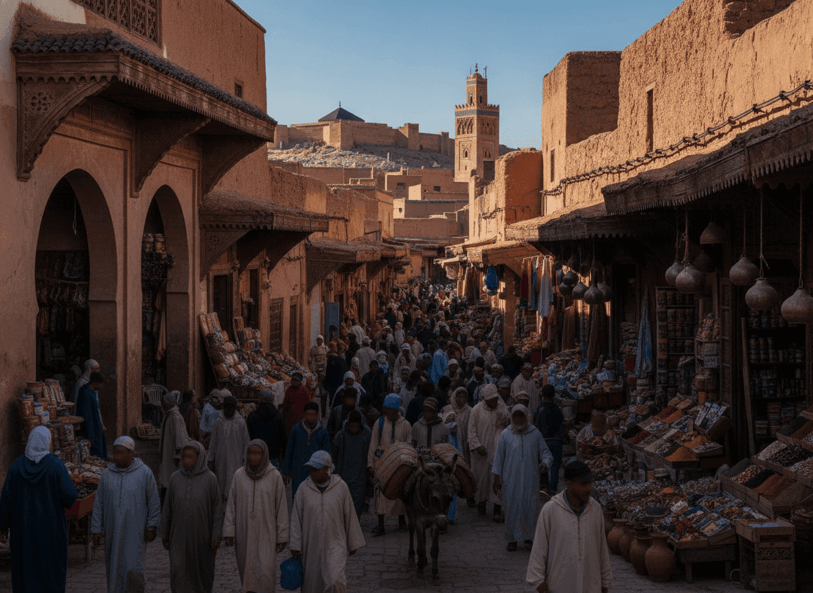 Marrakech: Staying Connected in the Red City's Medina