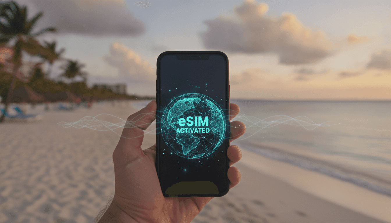 eSIM en Punta Cana: Mantente Conectado en la República Dominicana