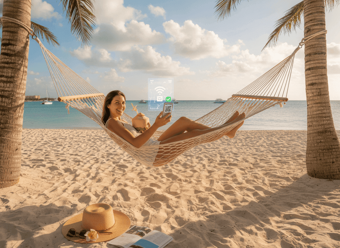 Por Que um eSIM É a Forma Mais Fácil de Ficar Online em Punta Cana