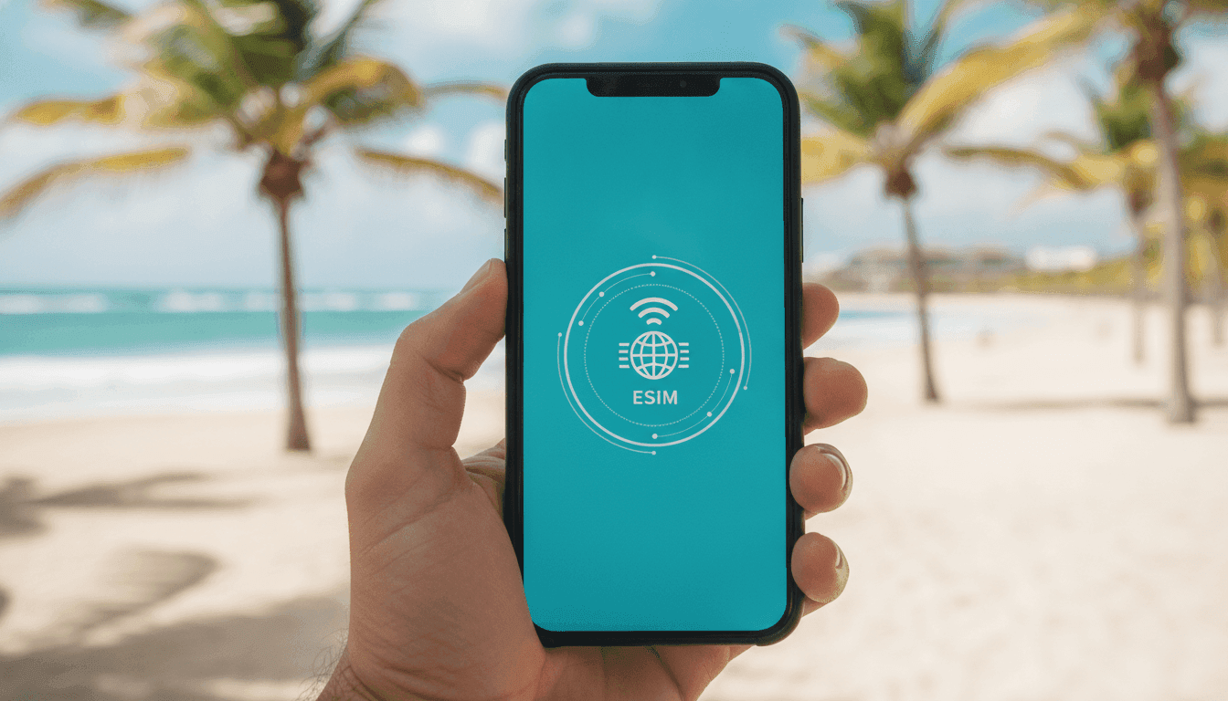 eSIM em Punta Cana: Mantendo a Conexão na República Dominicana